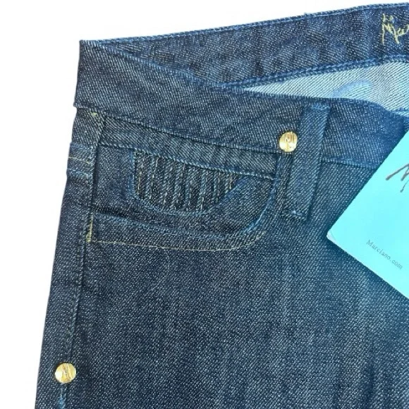 Marciano by Guess Straight Leg Denim Jeans Women’s Size 28 Dark Blue Wash